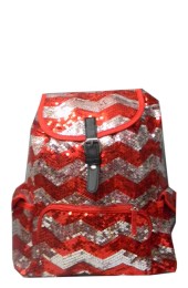 Sequin Backpack-ZIQ2929/RED